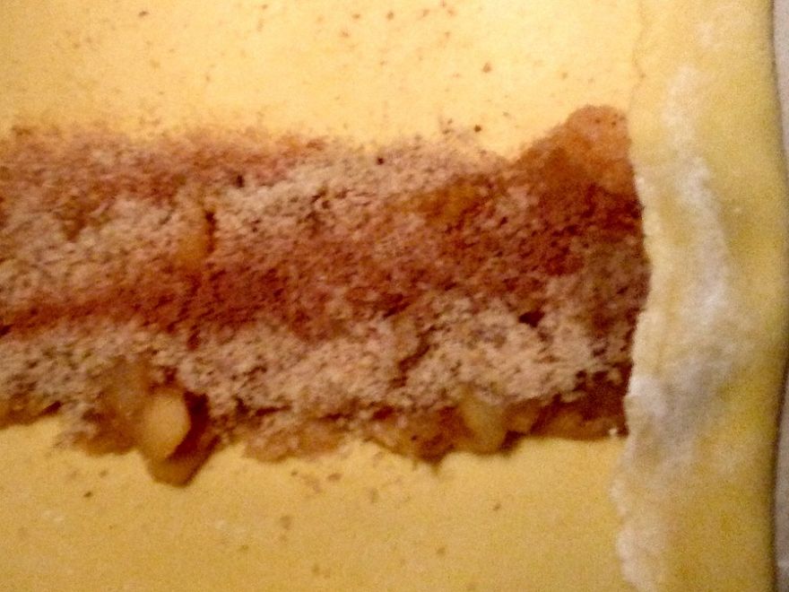 Bezlepková jablková štrúdľa