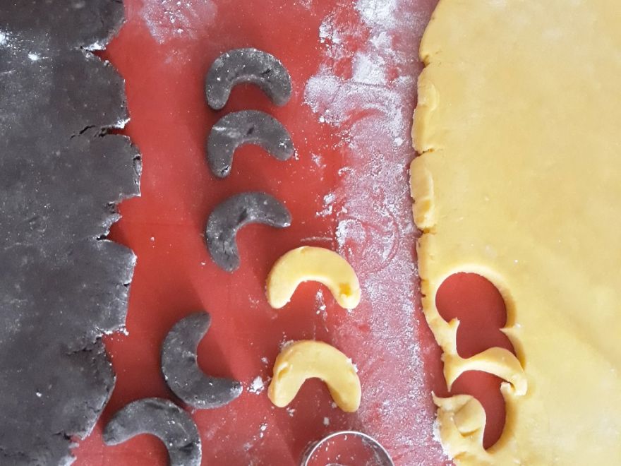 Bezlepkové vianočné pudingové rožteky