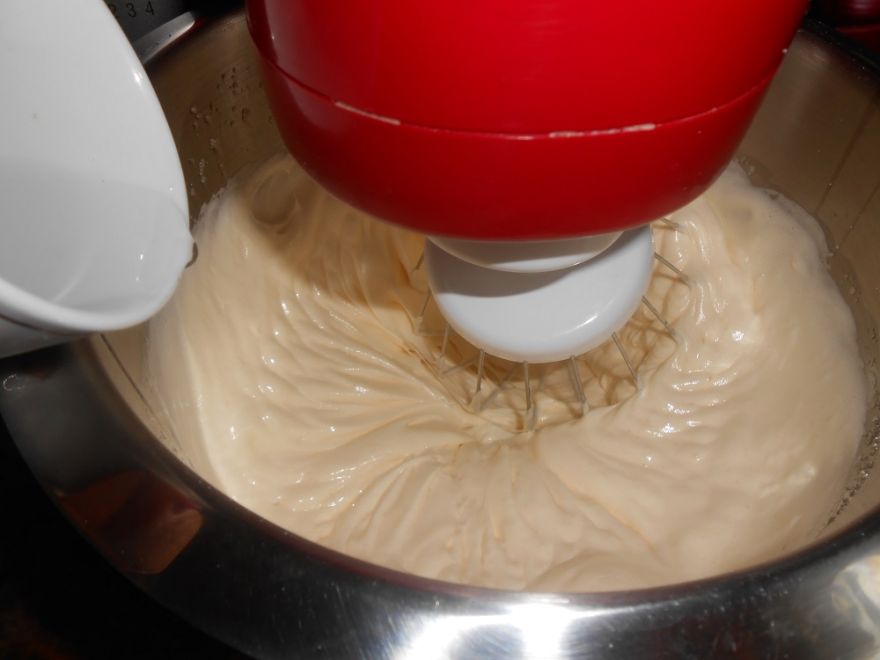 Gluten-free poppy seed cake with lemon glaze