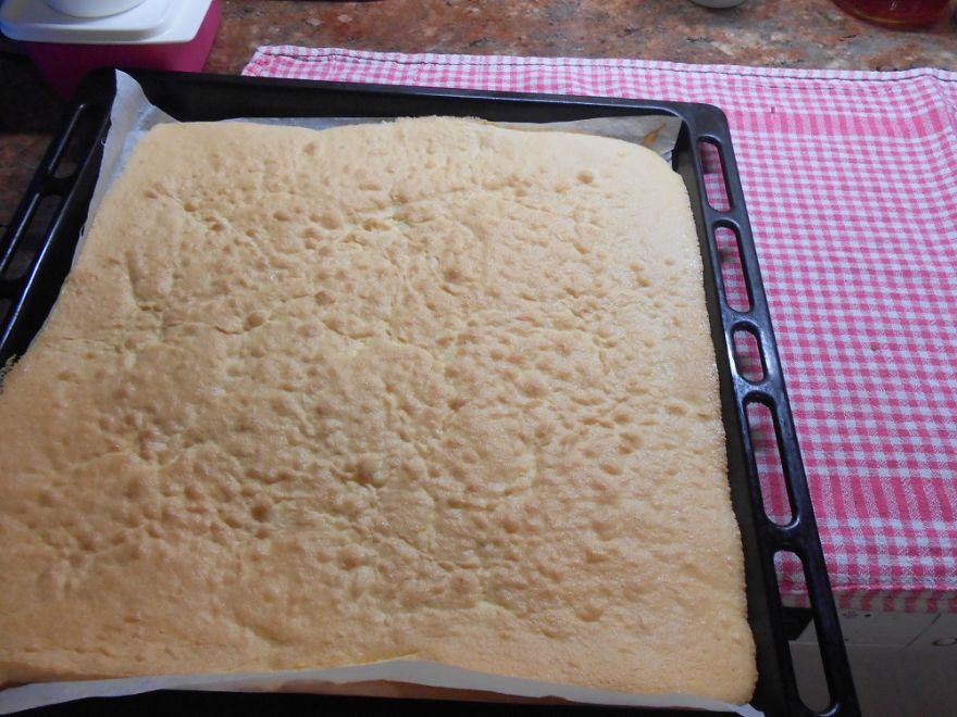 Bezlepková dvojfarebná roláda