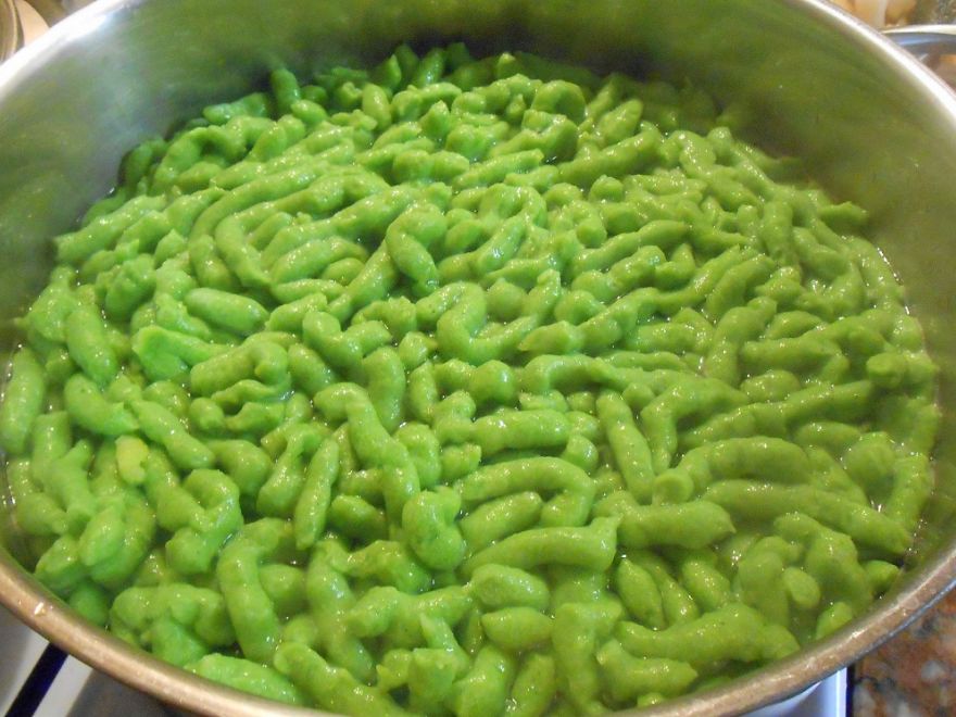 Gluten-free spinach gnocchi