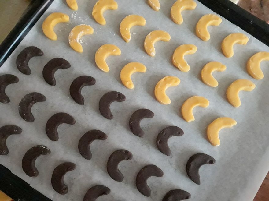 Bezlepkové vianočné pudingové rožteky