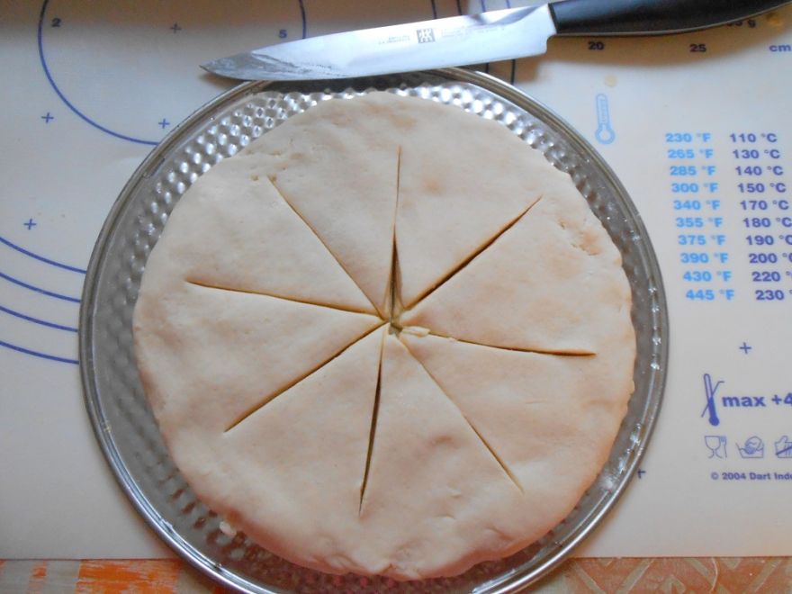 Bezlepkový cesnakový kysnutý kvet