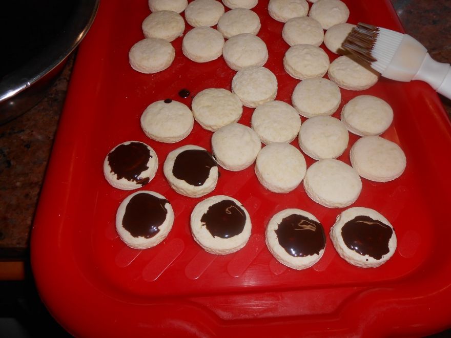 Bezlepkové kakaovo - likérové špice