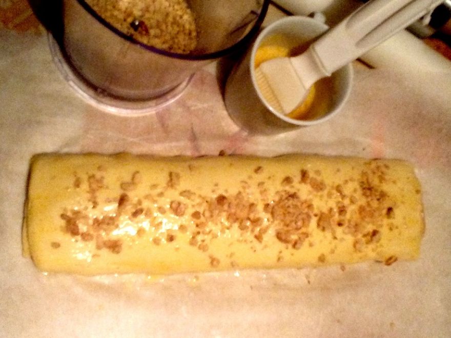 Bezlepková jablková štrúdľa