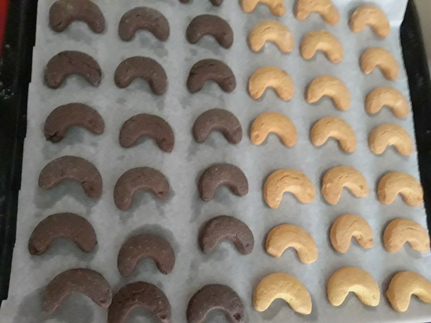 Bezlepkové vianočné pudingové rožteky