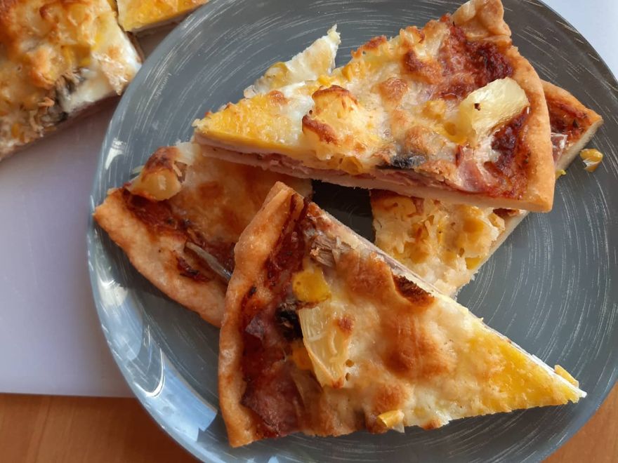 Gluténmentes kovászos pizza