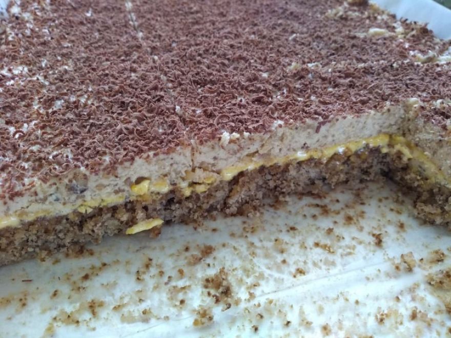 Bezlepkové žloutkové řezy s krémem