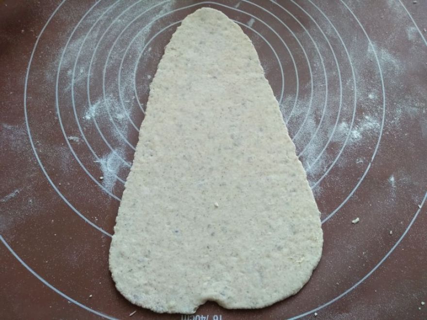 Bezlepkové kváskové tmavé rožky