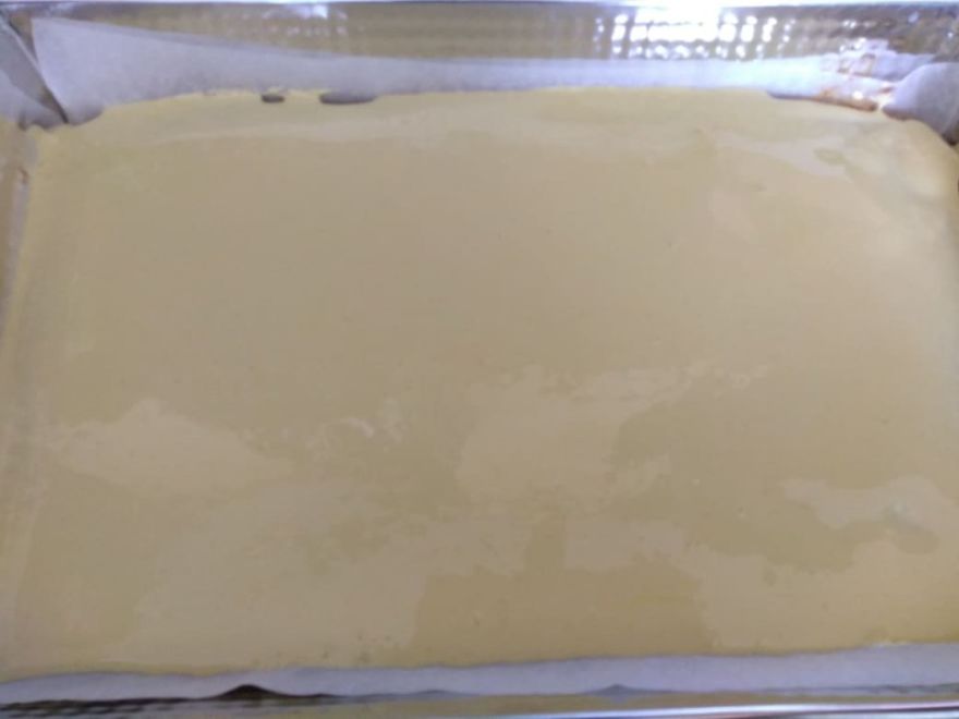 Bezlepkové žloutkové řezy s krémem