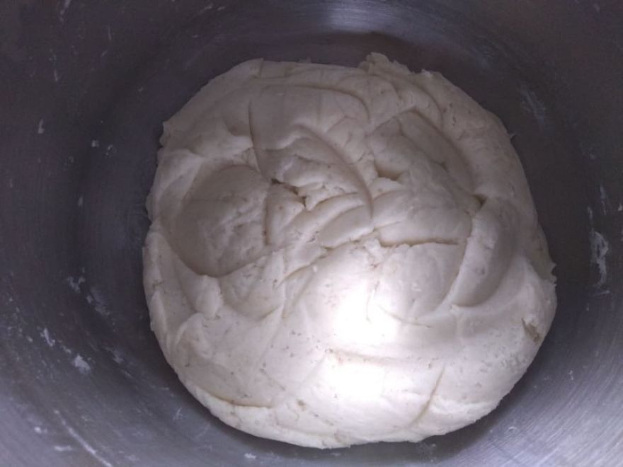 Bezlepkové šneci s pudinkem a banánem