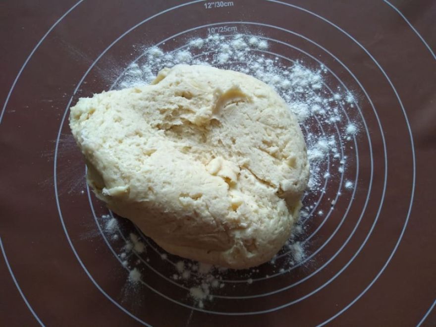 Bezlepkové šneci s pudinkem a banánem