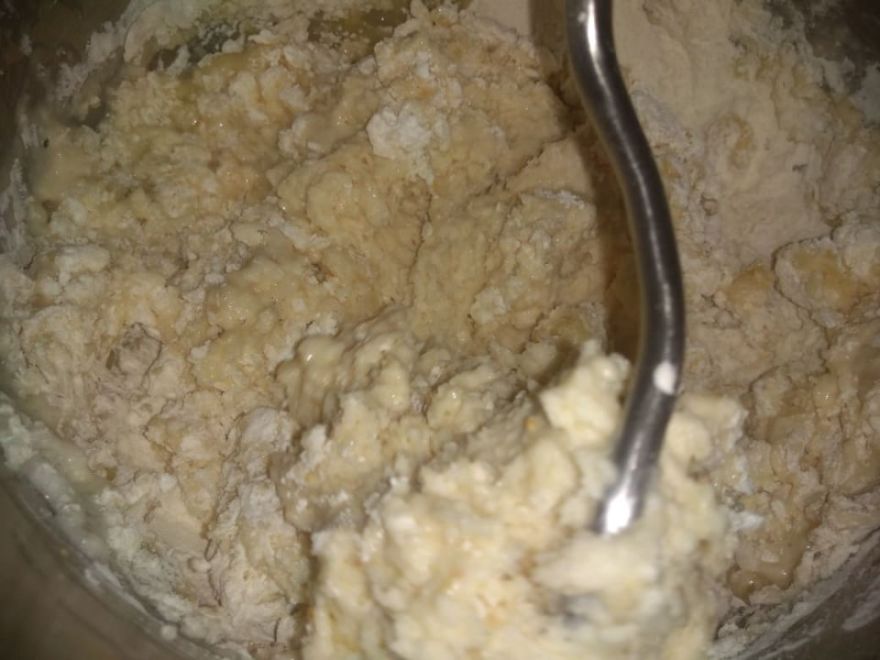 Bezlepkové šneci s pudinkem a banánem