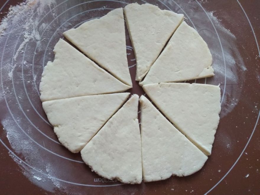 Gluten-free and dairy-free sourdough rolls filled with chocolate and marzipan