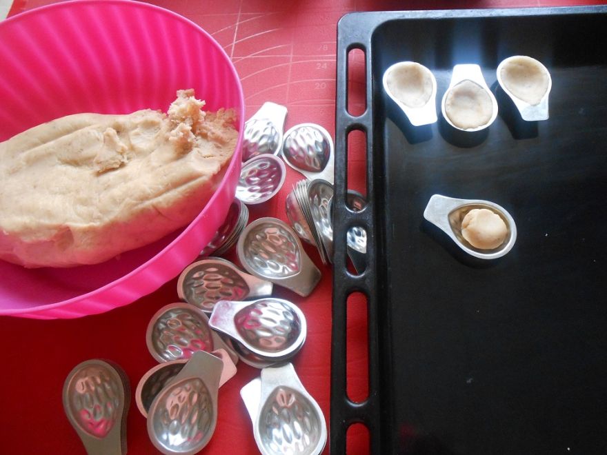 Bezlepkové plnené oriešky