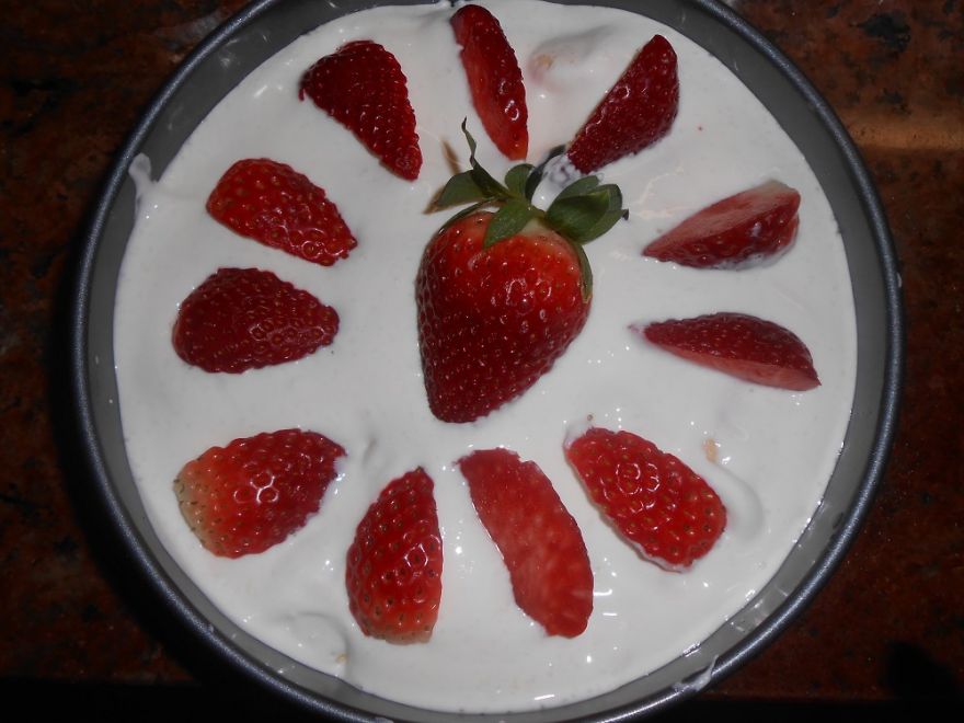 Nepečená smotanová torta bez lepku