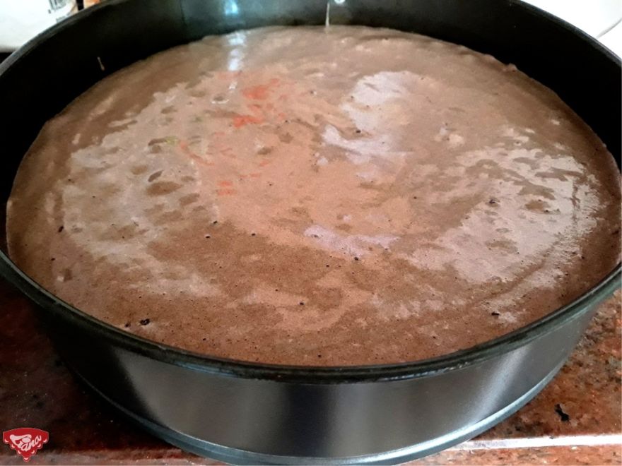 Dort s mascarpone - čokoládovou nádivkou