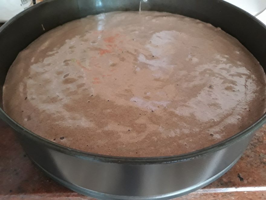 Bezlepkový dort s mascarpone-čokoládovou nádivkou