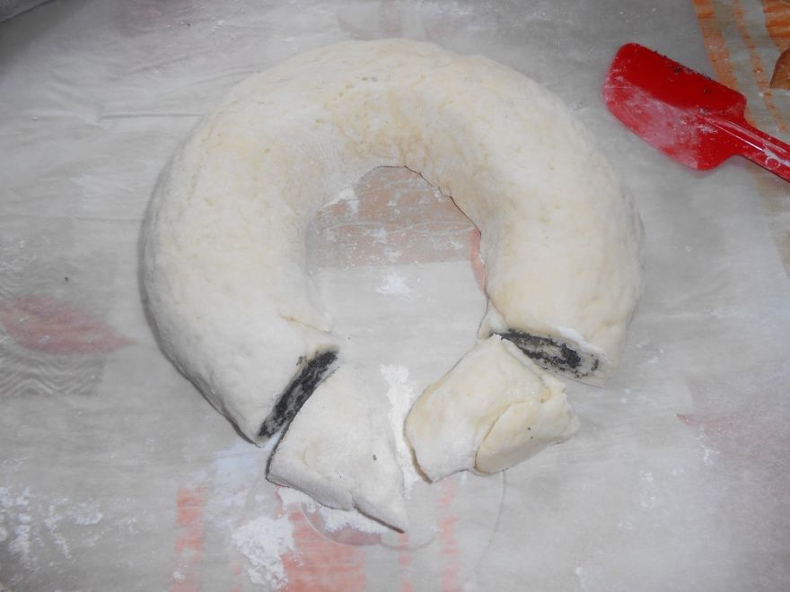 Gluten-free poppy flower