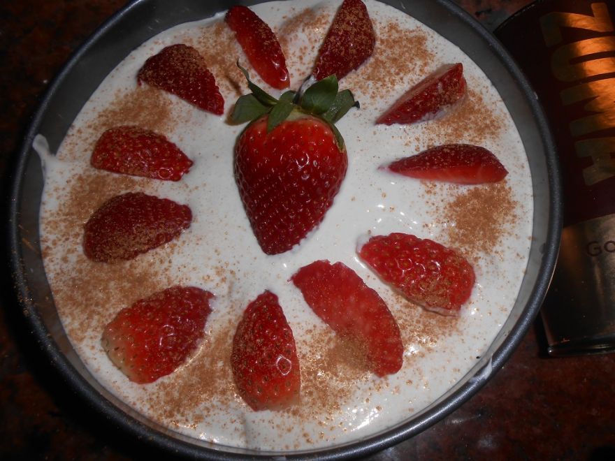 Nepečená smotanová torta bez lepku