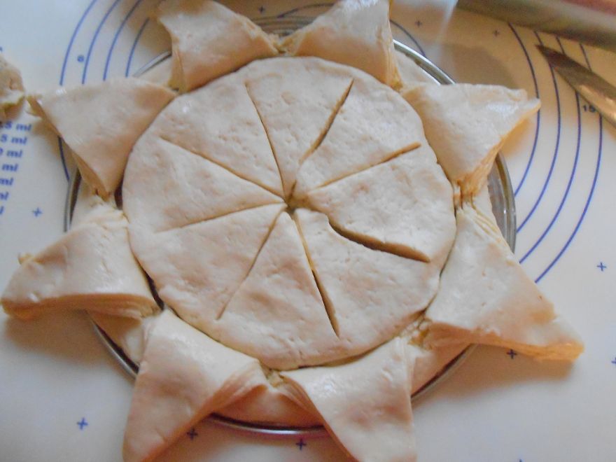 Bezlepkový cesnakový kysnutý kvet