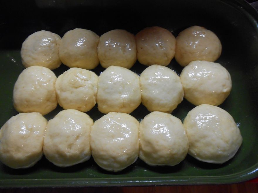 Bezlepkové pečené buchty