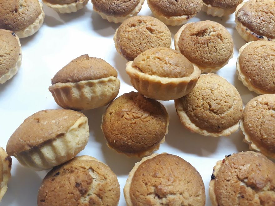 Bezlepkové košíčky pečené s nádivkou