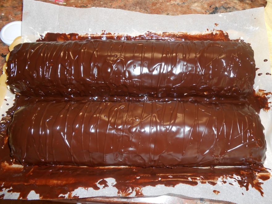 Bezlepkový metrový koláč