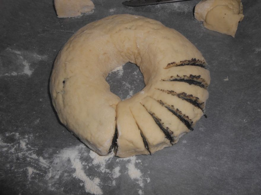 Gluten-free poppy flower