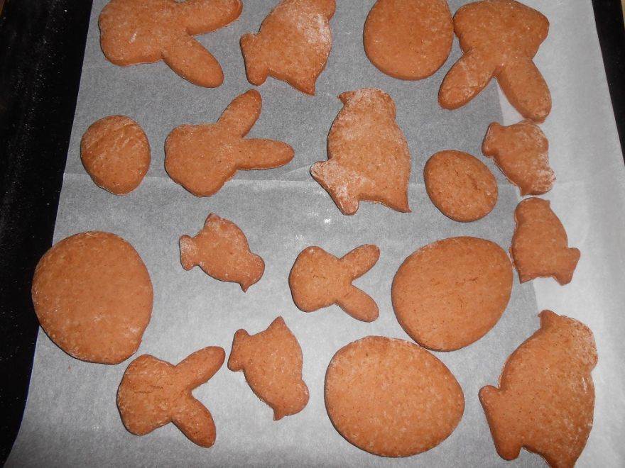 Bezlepkové velikonoční perníčky - ihned měkké