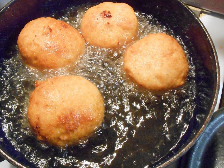 Bezlepkové bramborové koblihy