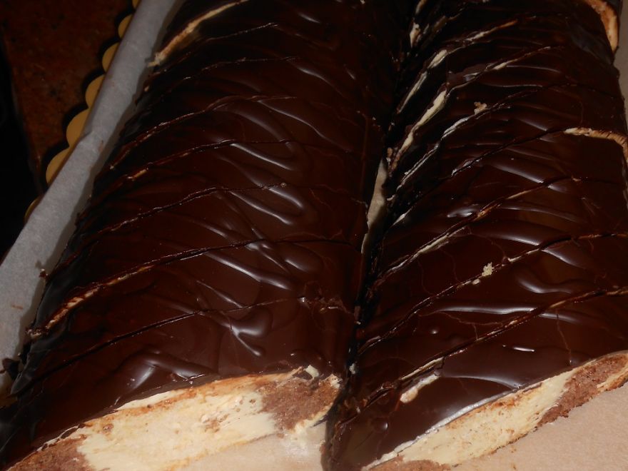 Bezlepkový metrový koláč