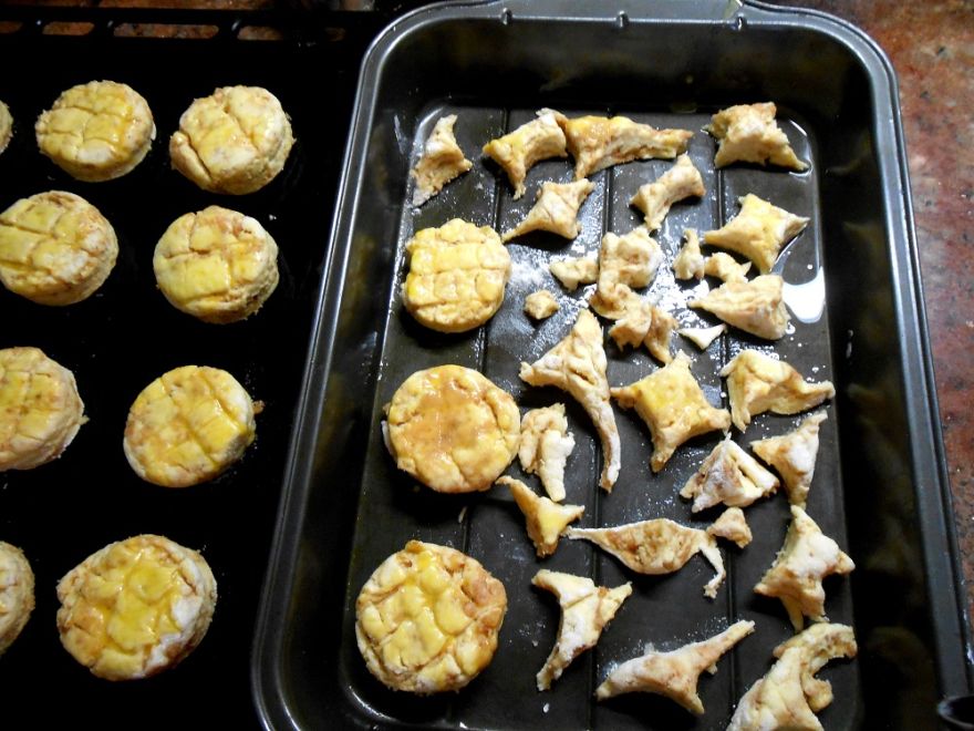 Bezlepkové oškvarkové pagáčiky