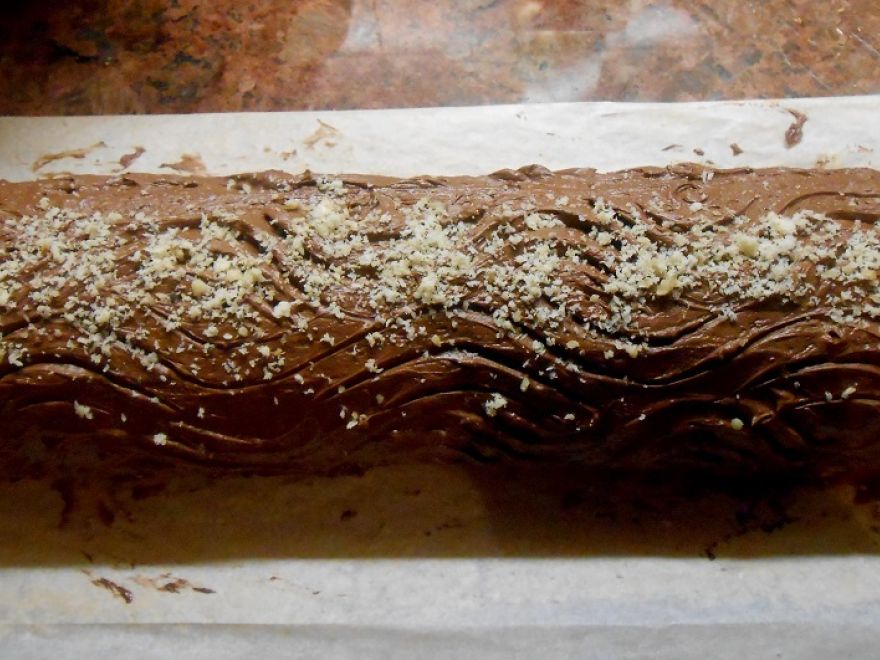 Bezlepková dvojfarebná roláda