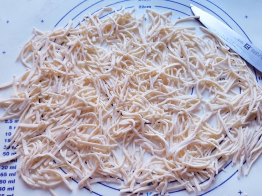 Bezlepkové domáce rezance do polievky