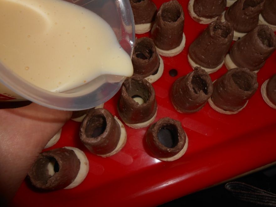 Bezlepkové kakaovo - likérové špice