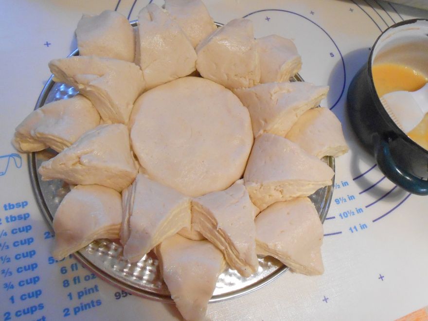 Bezlepkový cesnakový kysnutý kvet