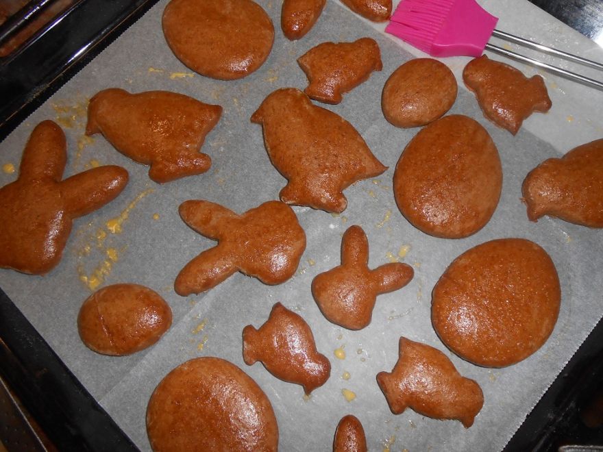 Bezlepkové velikonoční perníčky - ihned měkké