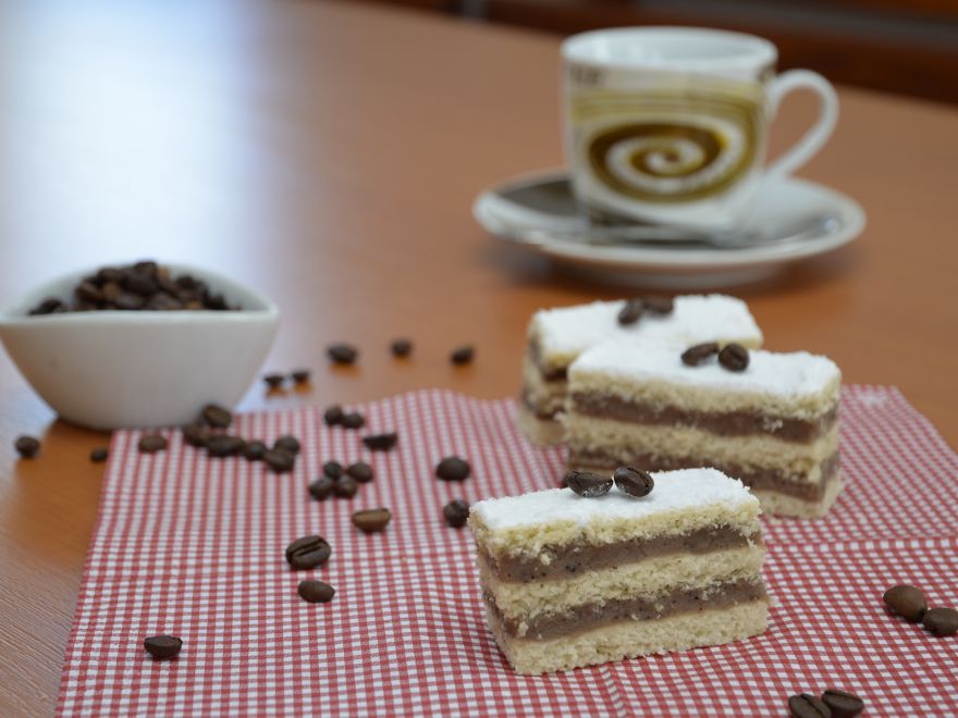 Salajkový kávový zákusek