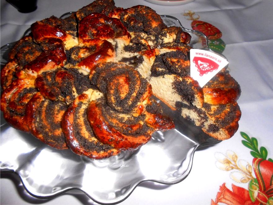 Gluten-free poppy flower