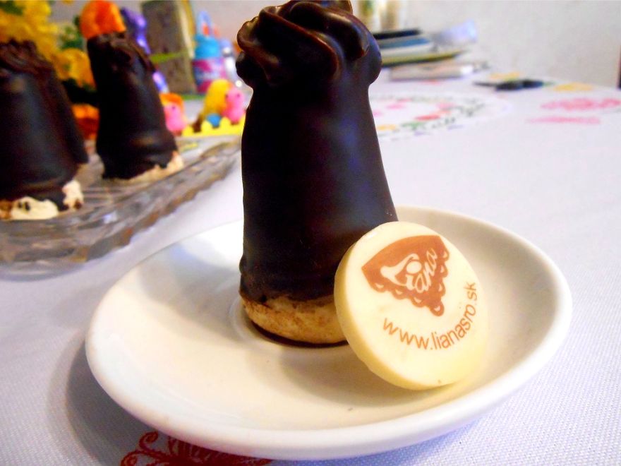 Bezlepkové kakaovo - likérové špice