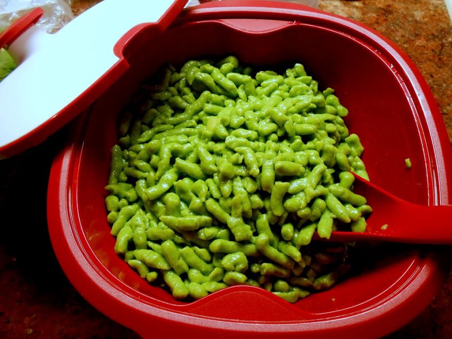 Gluten-free spinach gnocchi