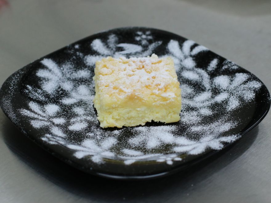 Bezlepkový křehký zákusek