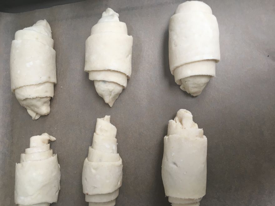 Bezglutenowe rogaliki maślane