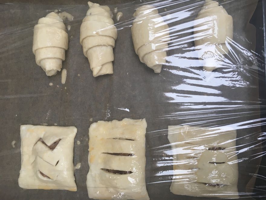 Bezlepková štrúdľa jablková  z lístkovo-pľundrového cesta