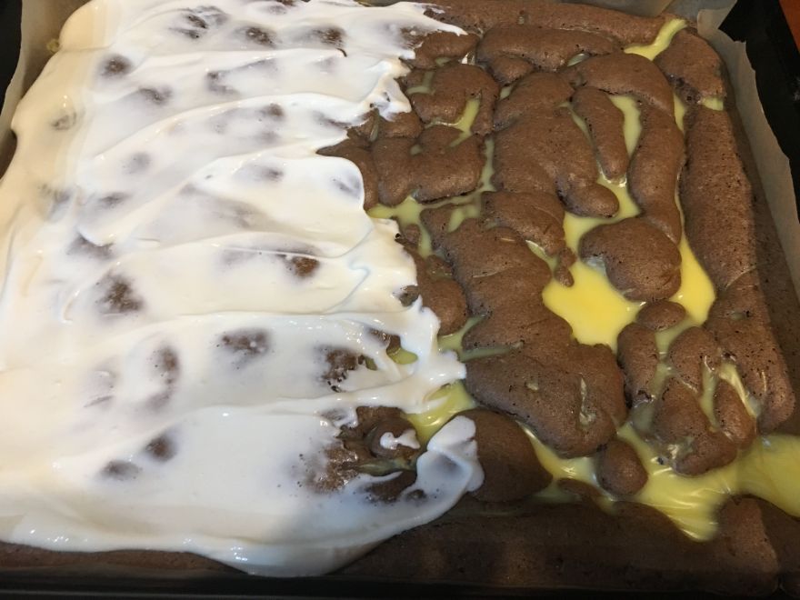 Bezlepkový pudinkový zákusek se Zlatým krémem