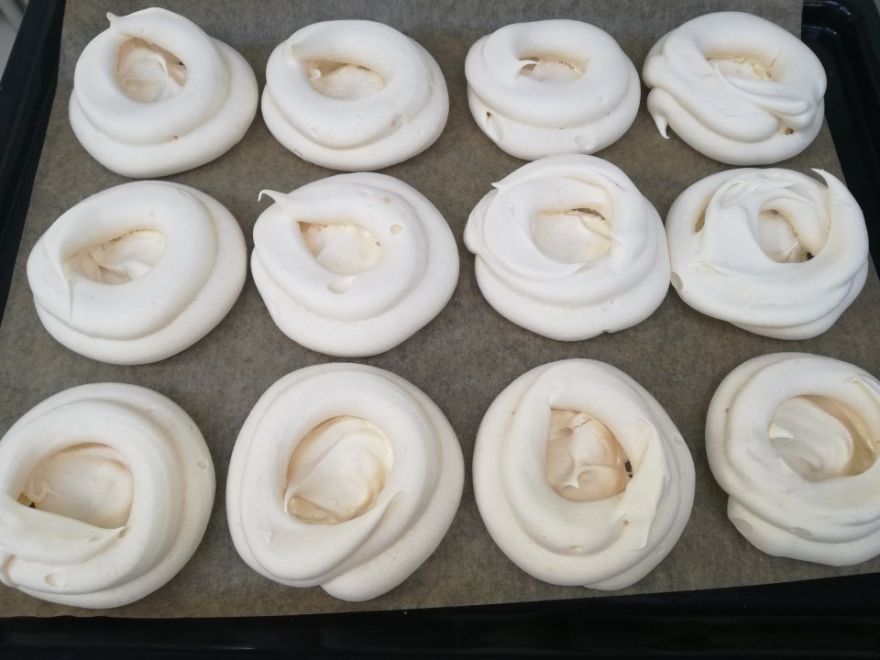 Pavlové mini dortíčky