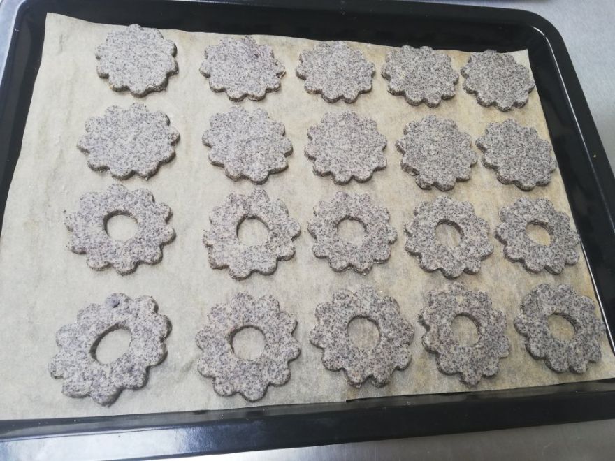 Bezlepková maková linecká kolečka