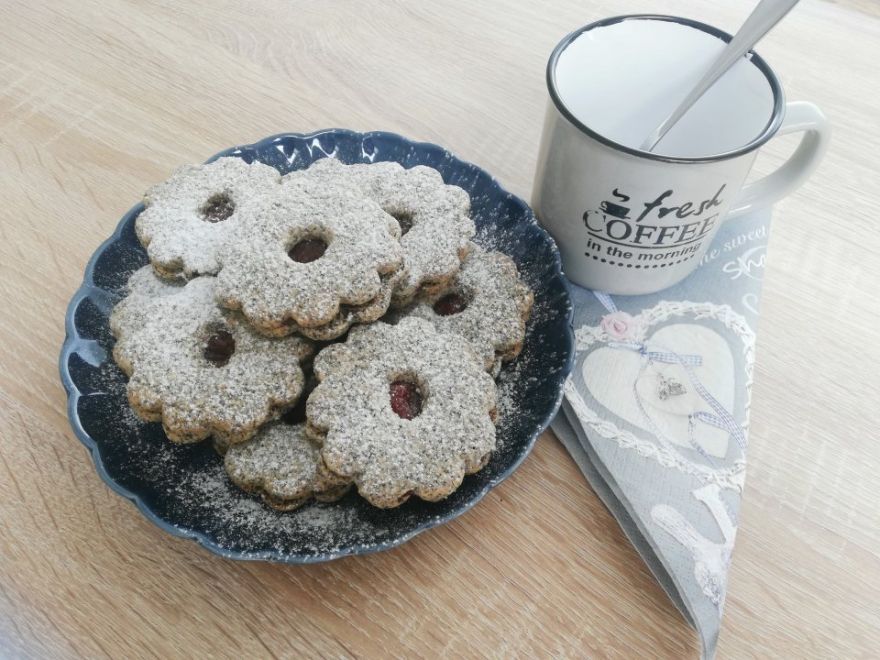 Bezlepková maková linecká kolečka