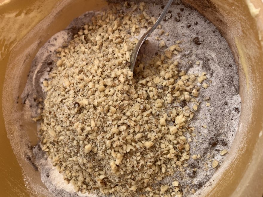 Gluten-free mug apple pie